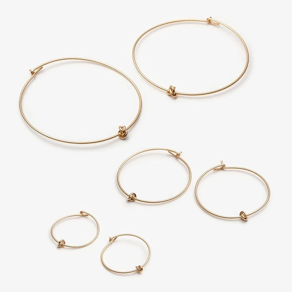 Hoop Earrings Prelude – Gold Filled – Small/Medium