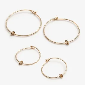 Hoop Earrings Prelude – Gold Filled – Small/Medium