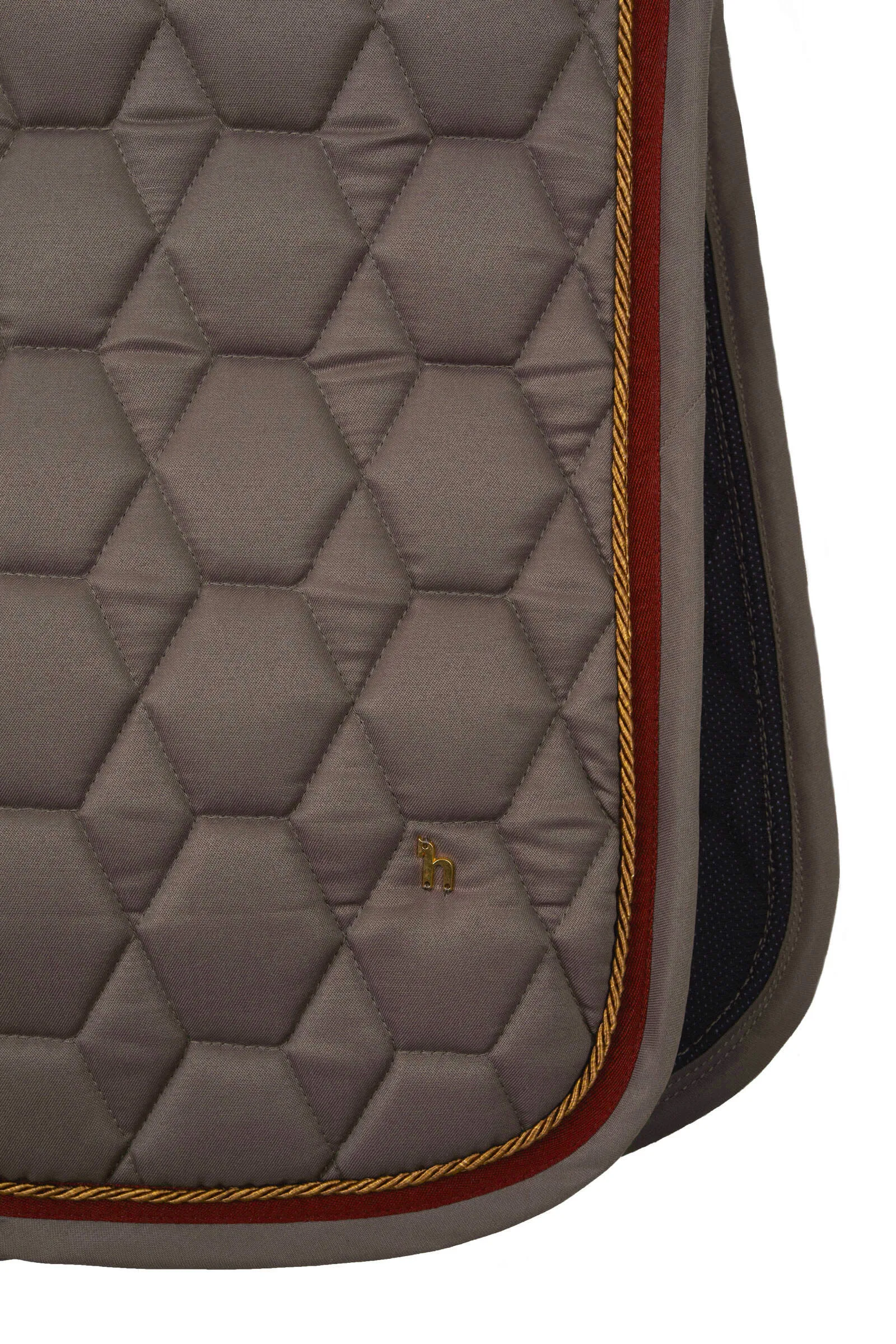 Horze Kenya Dressage Pad- Iron Grey Brown