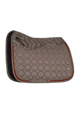 Horze Kenya Dressage Pad- Iron Grey Brown