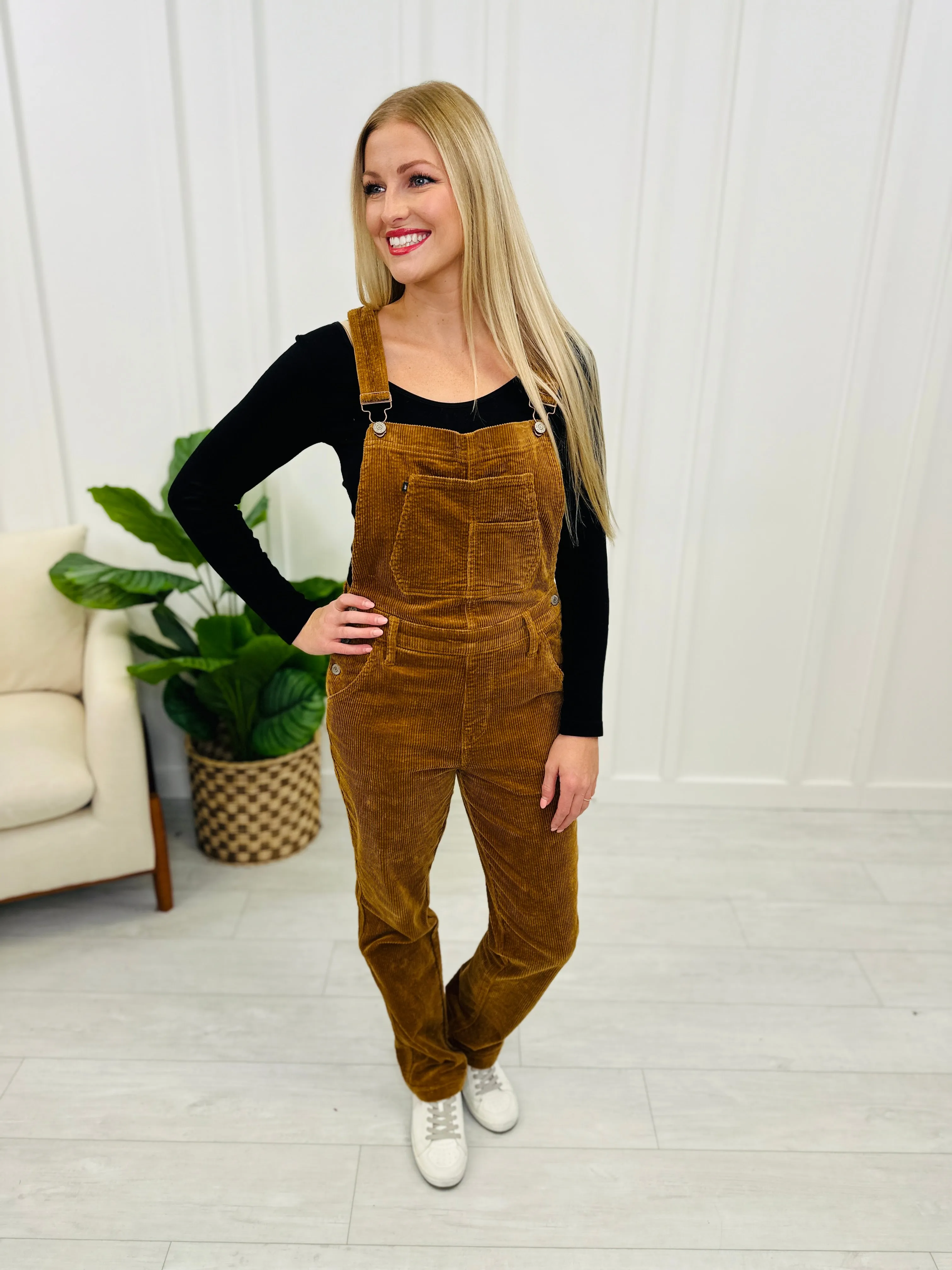 Judy Blue REG/CURVY Cozy in Corduroy Overalls