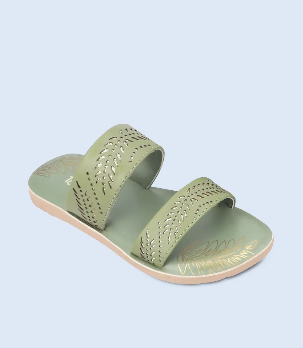 KG0130-Mint-Girls Slippers