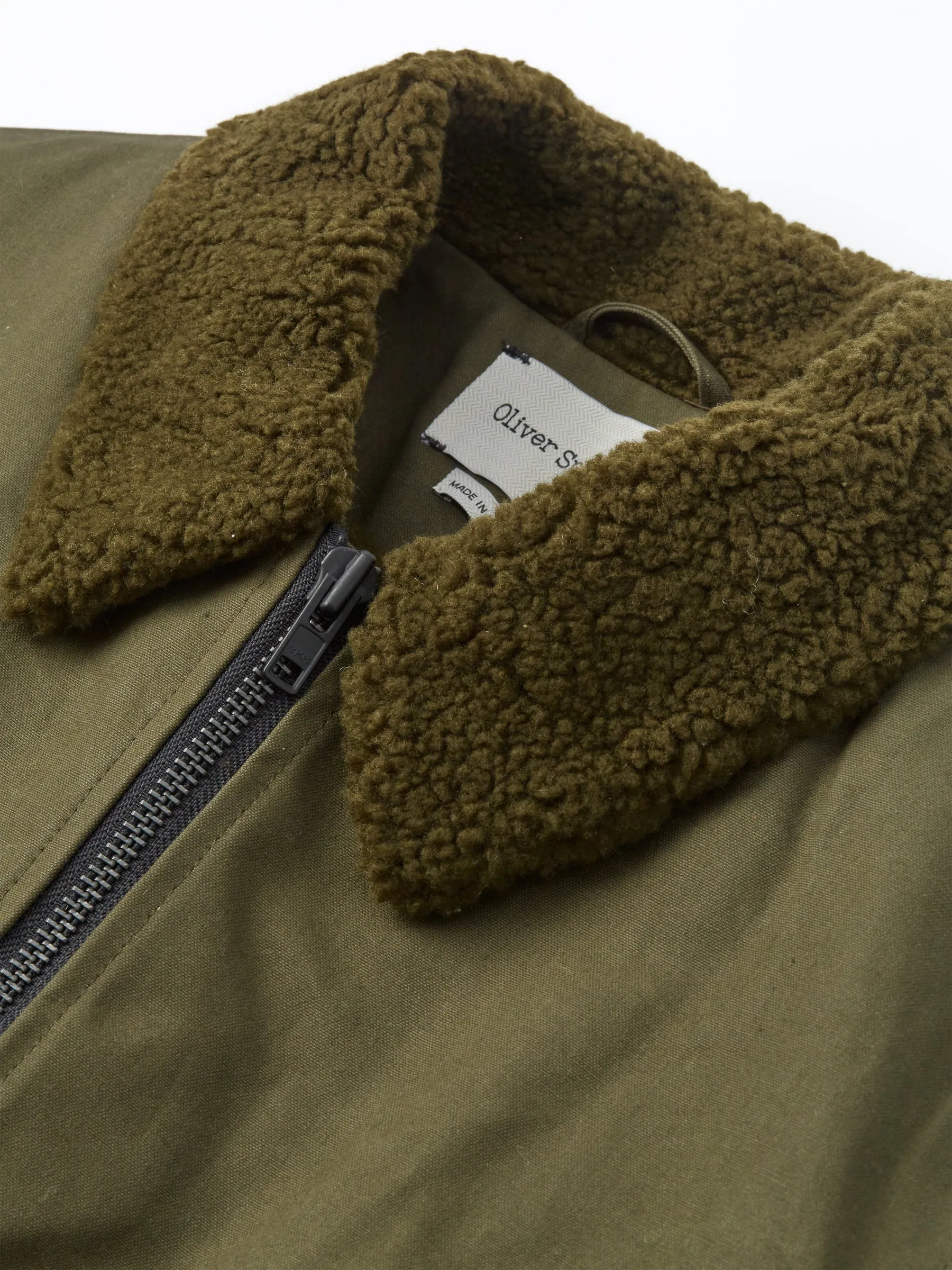 Lambeth Jacket Barwell Canvas Green