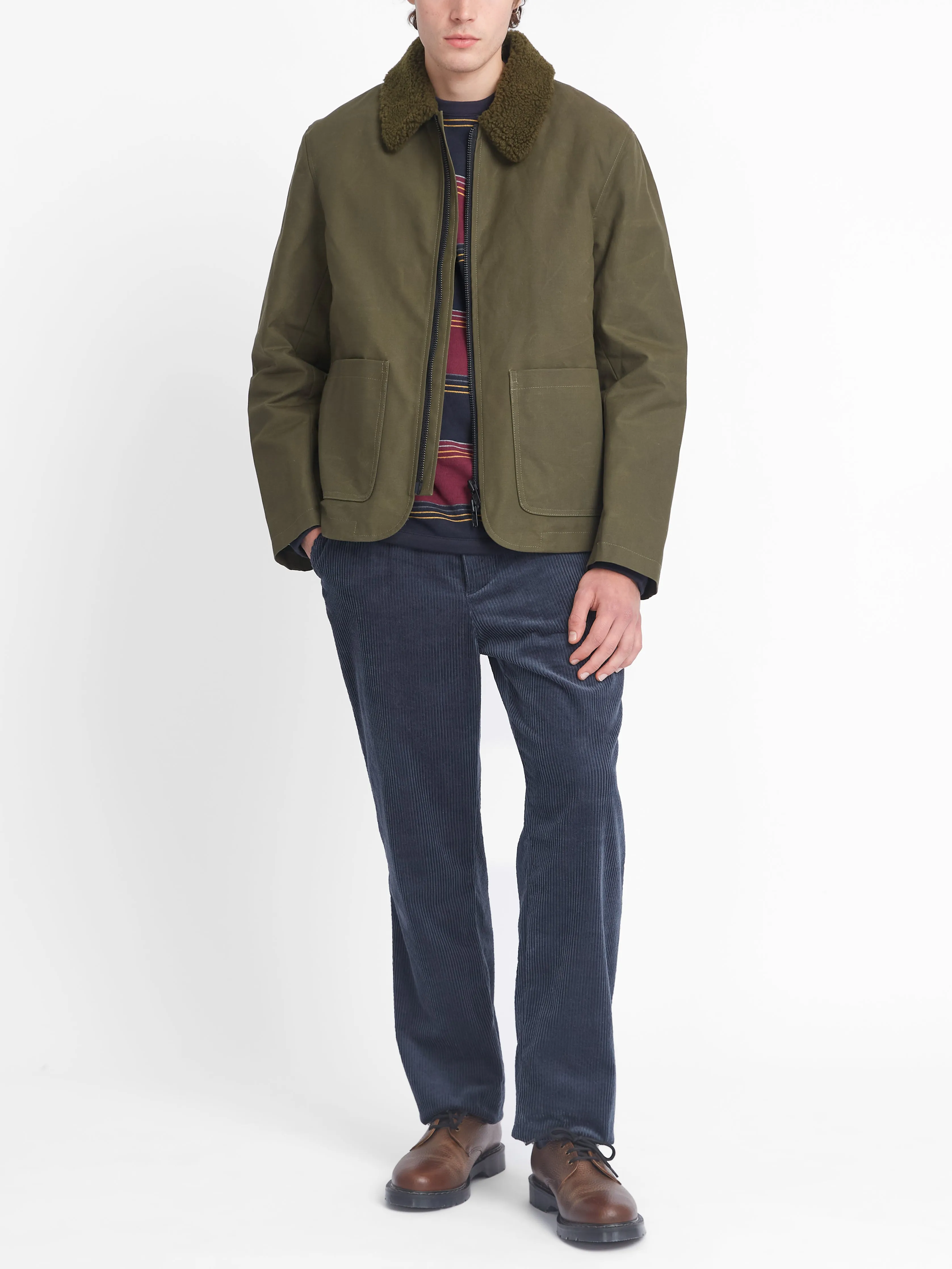 Lambeth Jacket Barwell Canvas Green