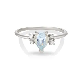 Lilah | aquamarine & diamonds