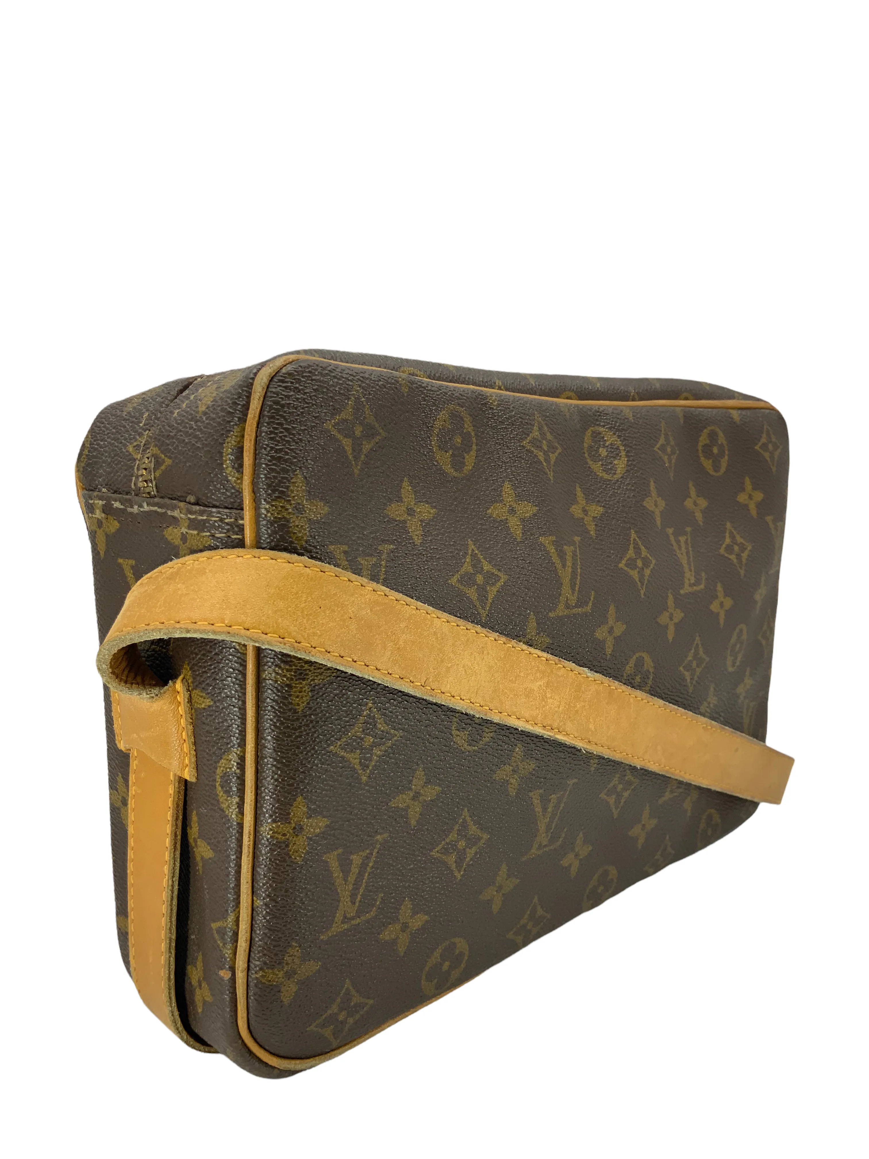 Louis Vuitton Vintage French Company Monogram Canvas Sac Bandouliere 30 Bag