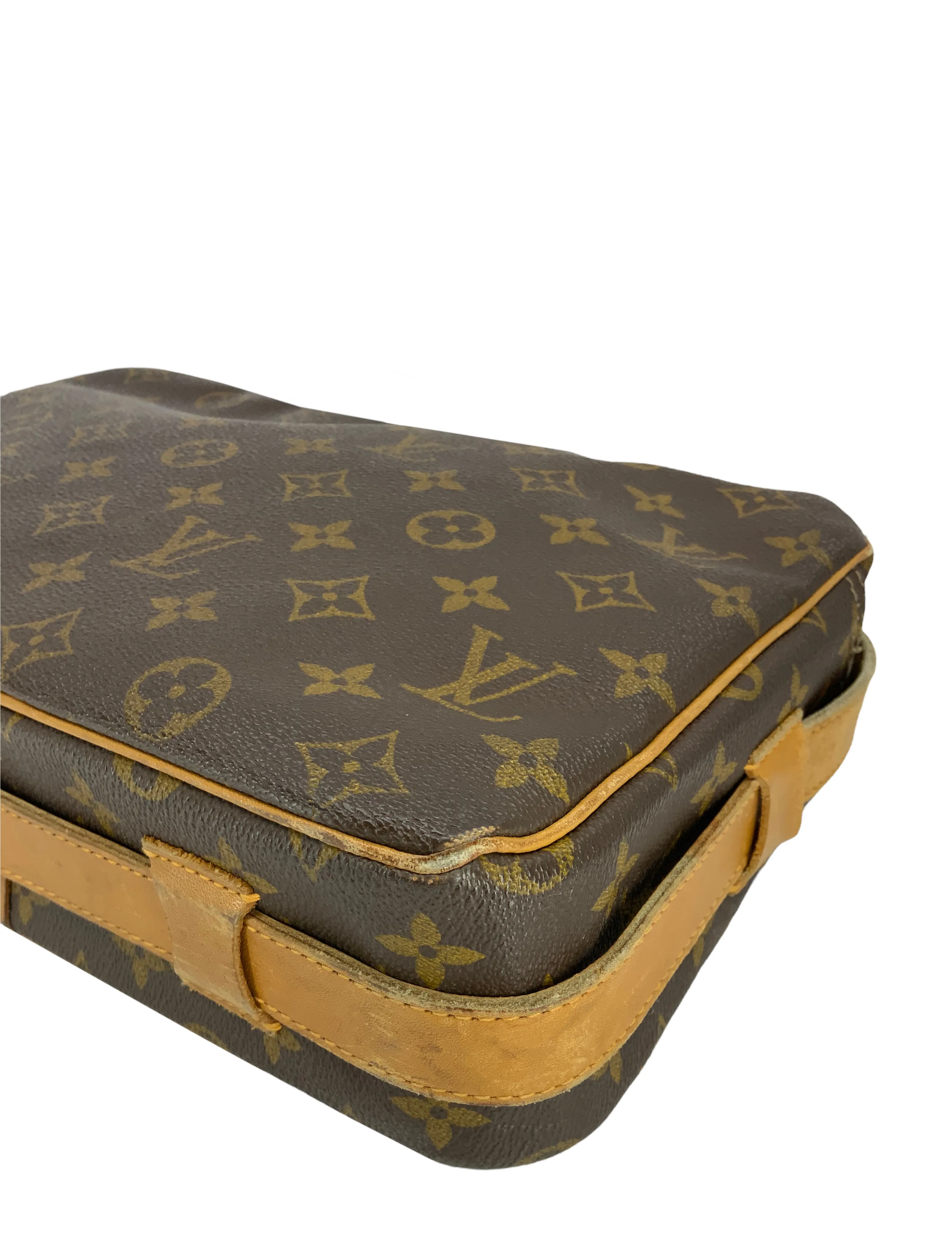 Louis Vuitton Vintage French Company Monogram Canvas Sac Bandouliere 30 Bag