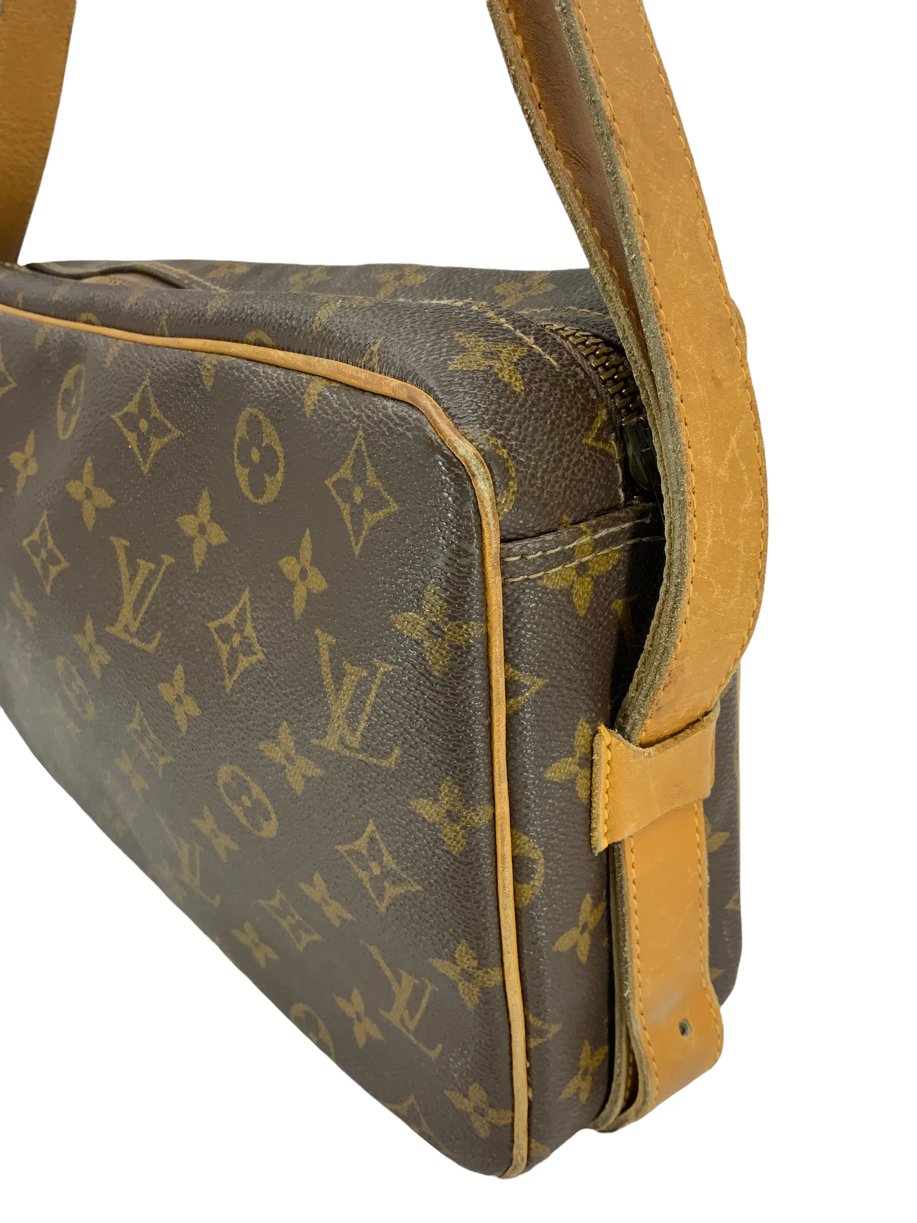 Louis Vuitton Vintage French Company Monogram Canvas Sac Bandouliere 30 Bag