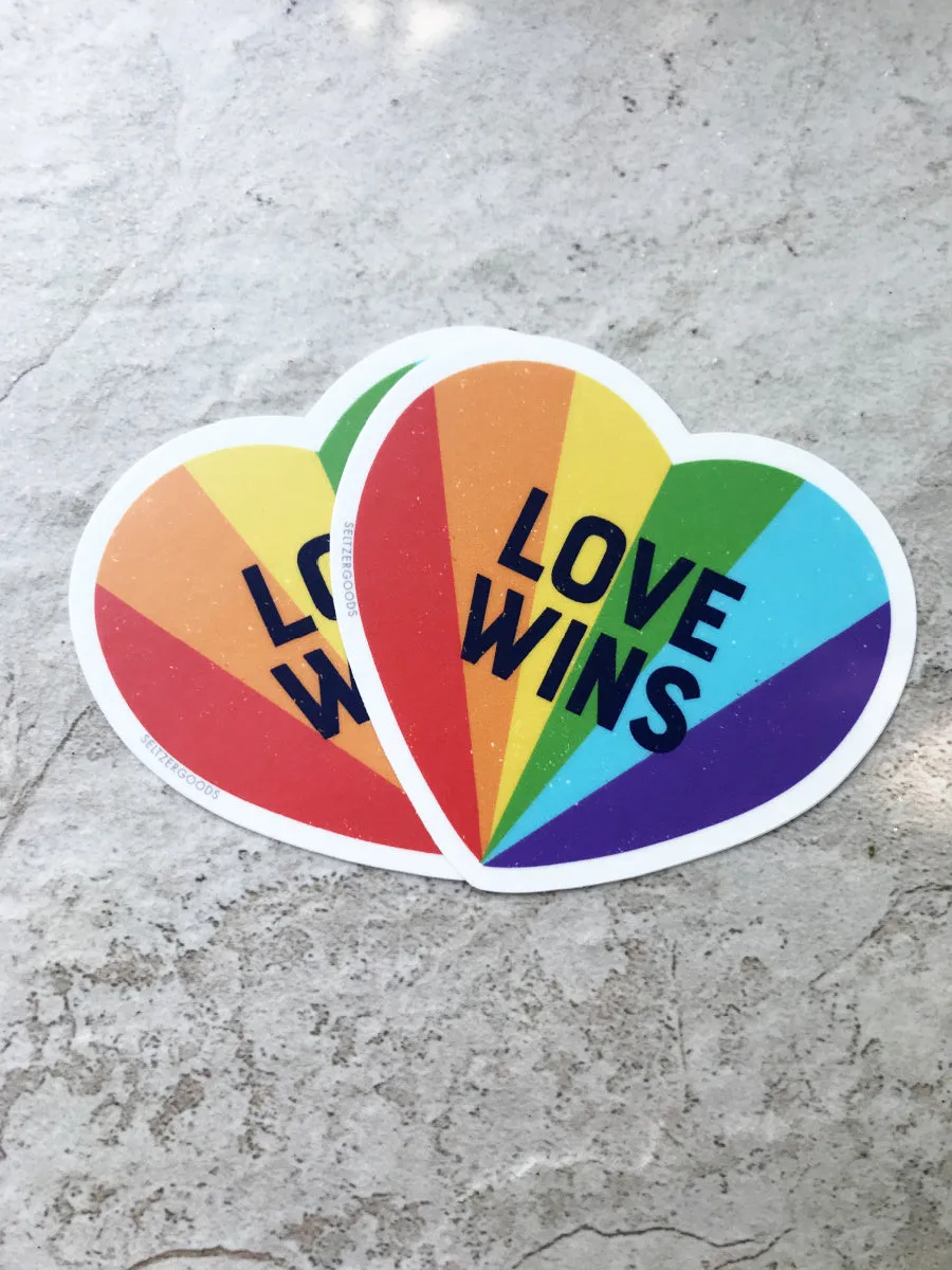 Love Wins Sticker