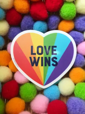 Love Wins Sticker