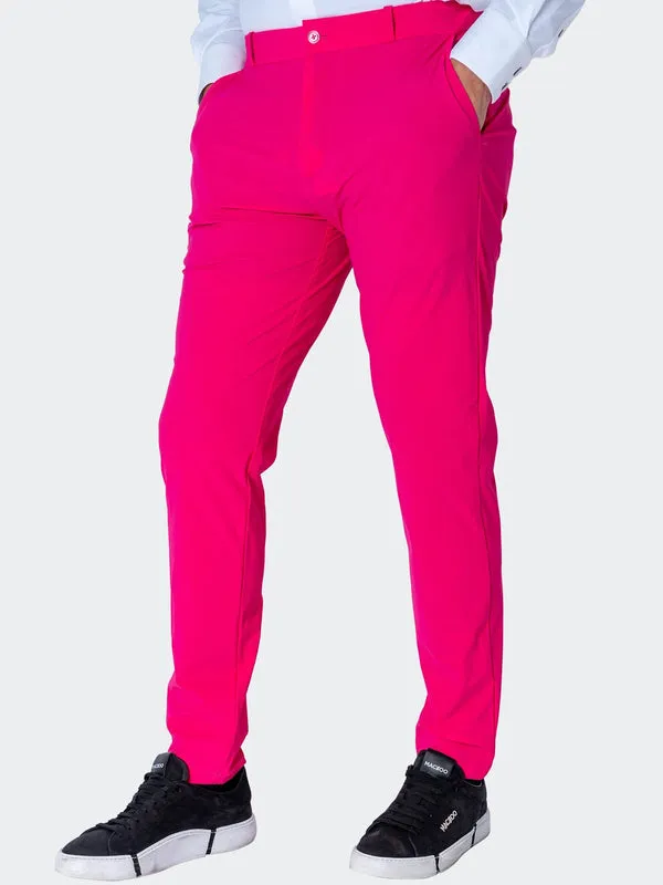 Maceoo Stretch Pant | Pants Cherry Fuchsia