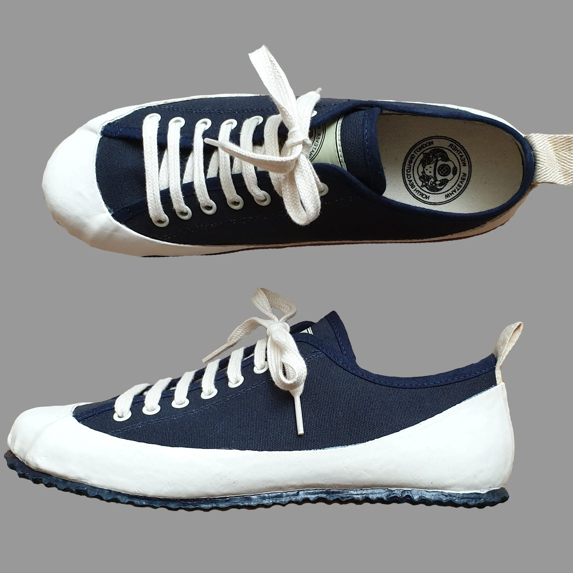 MARINE TYPE 2 DECK SHOE NAVY/ECRU