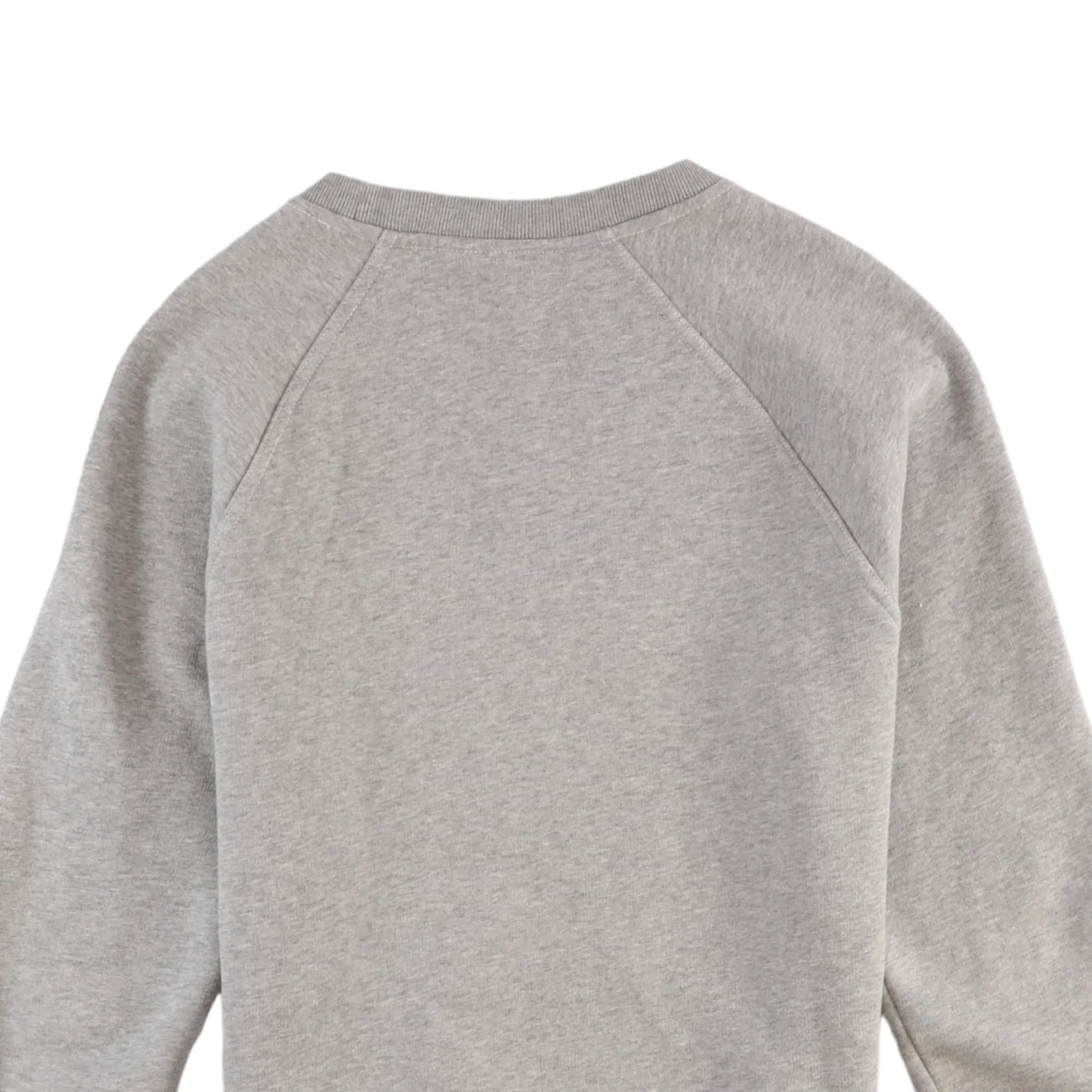 Men's Embroidered Logo Jumper Grey Size S