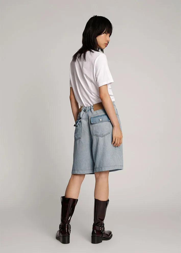 Munthe Kebosu Shorts - Light Blue