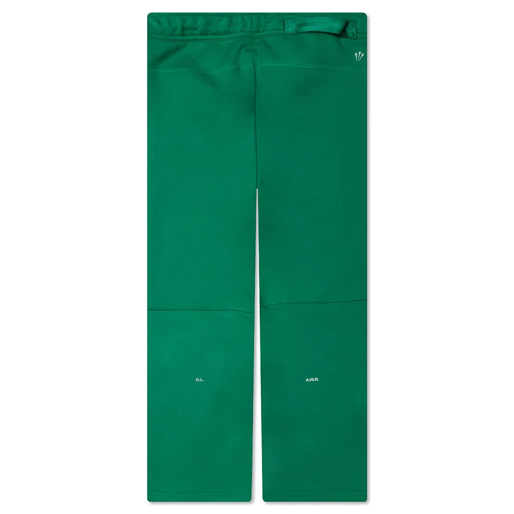 Nike x NOCTA Tech Fleece Open-Hem Pant - Stadium Green/Sail