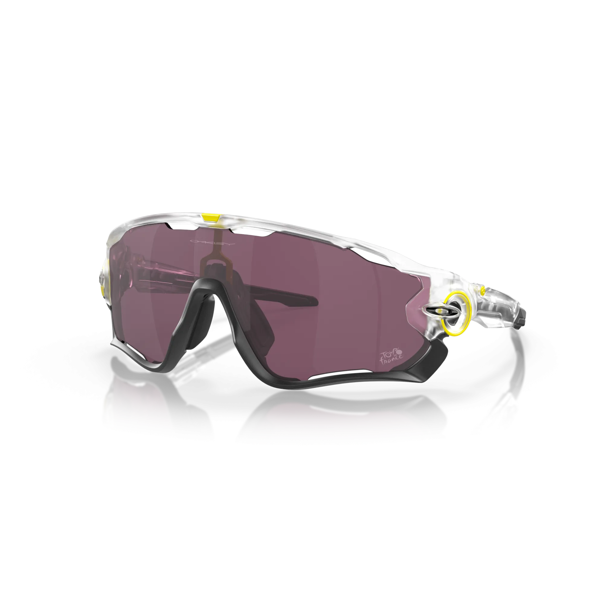 Oakley Jawbreaker Prizm Road Black Matte Clear Frame