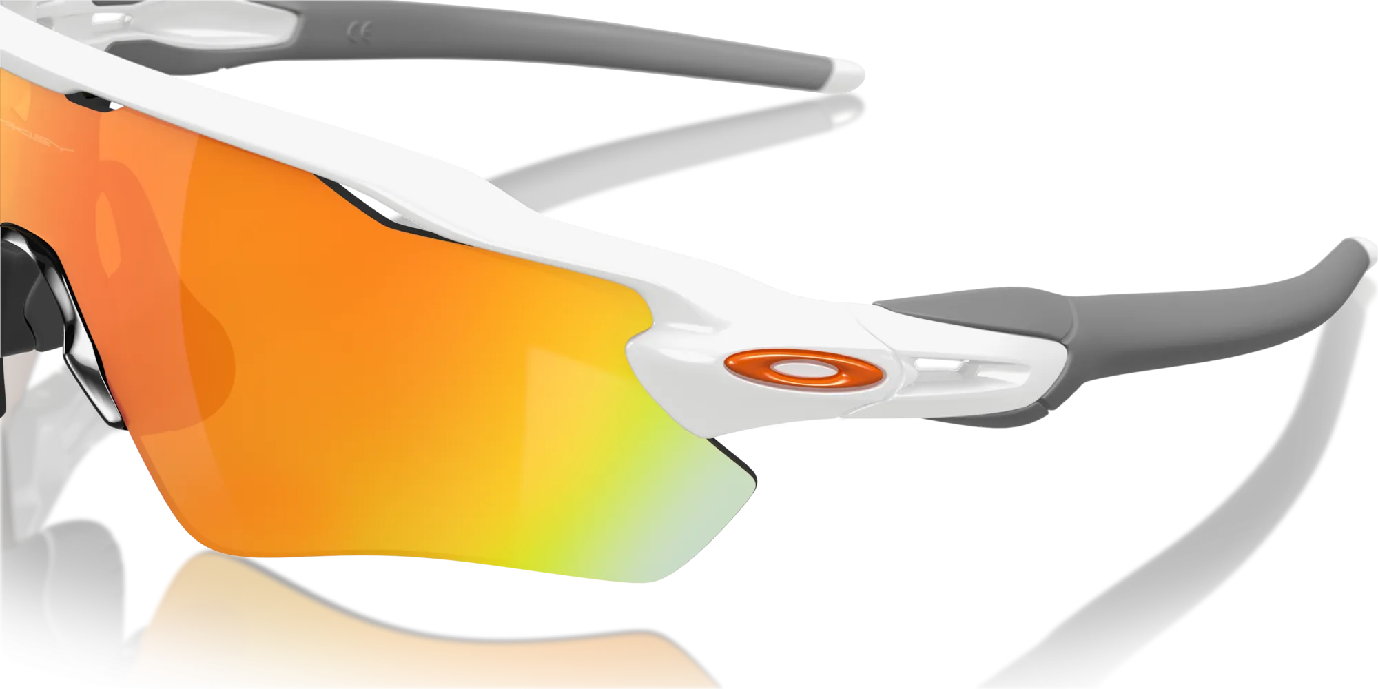 Oakley Radar EV Path Fire Iridium Lenses Polished White Frame