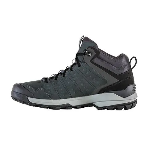 Oboz Sypes Mid Leather B-DRY Hiking Boot (Men) - Dark Shadow