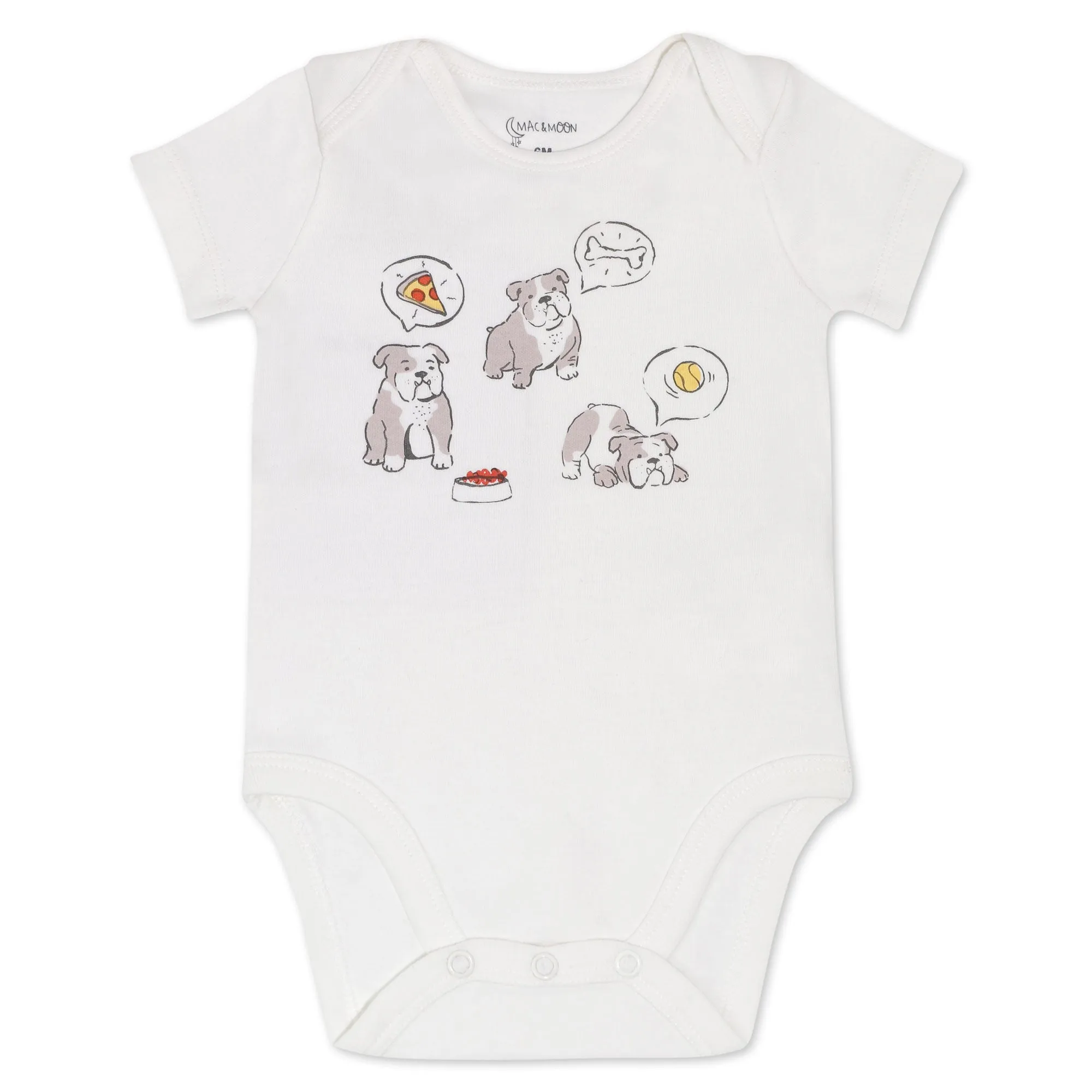 Organic Cotton 3-Piece Hoodie Set in Furry Friends Print