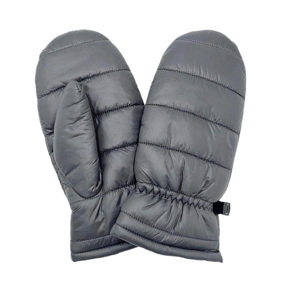 Padded Puffer Mitten Gloves