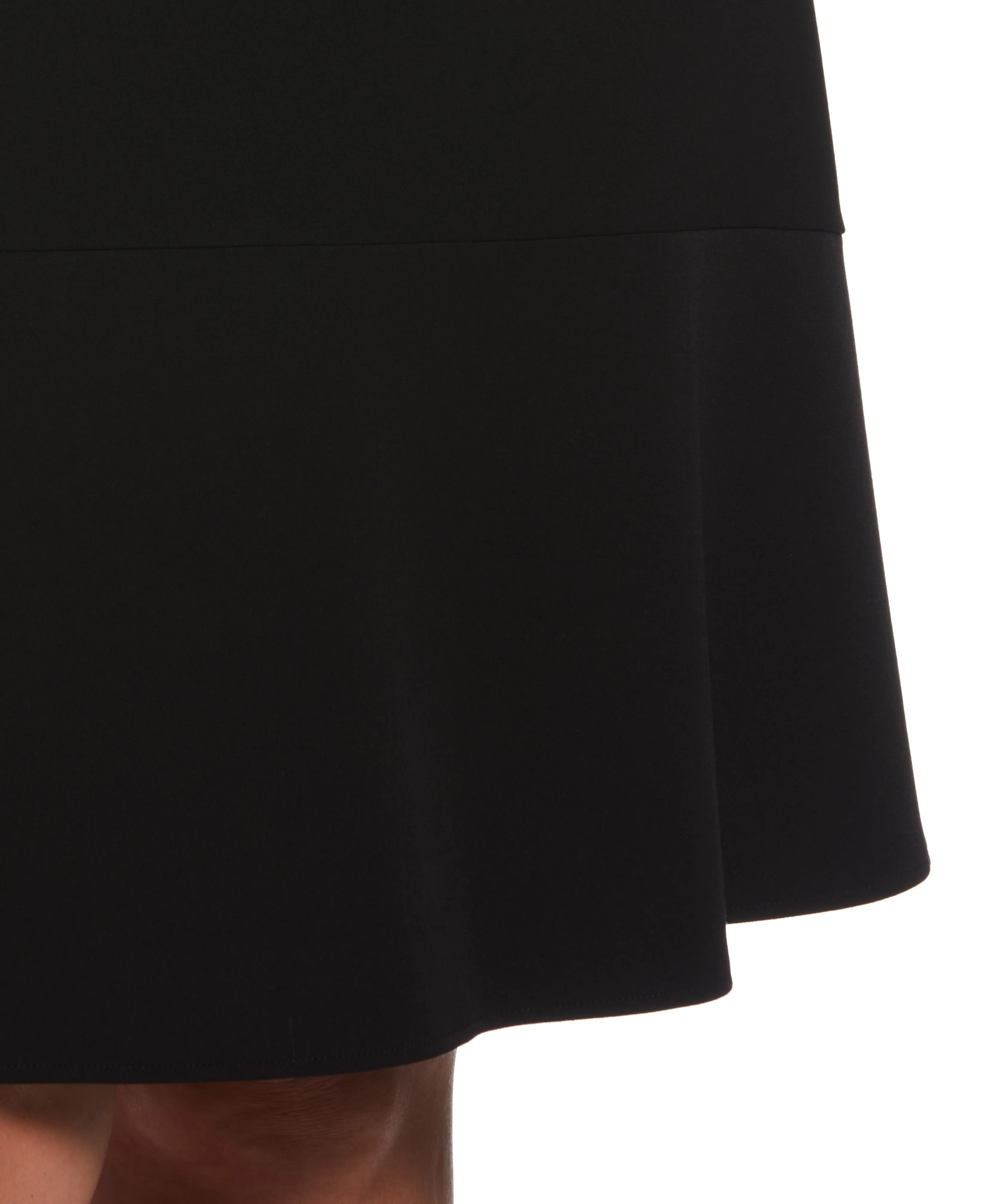 Plus Size A Line Flounce Skirt