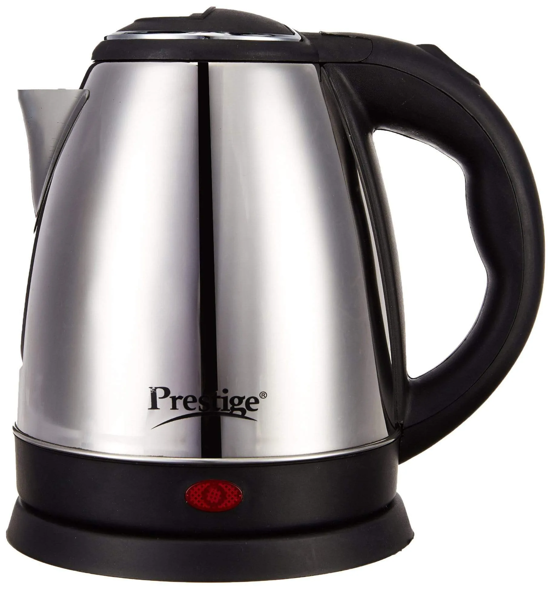 Prestige Electric Kettle PKOSS - 1500watts, Steel (1.5Ltr), Black