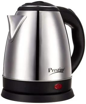 Prestige Electric Kettle PKOSS - 1500watts, Steel (1.5Ltr), Black