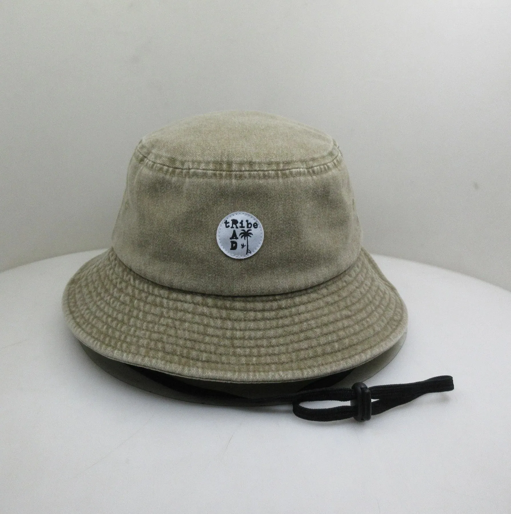 Radicool Tribe Bucket Hat in Acid Wash Khaki