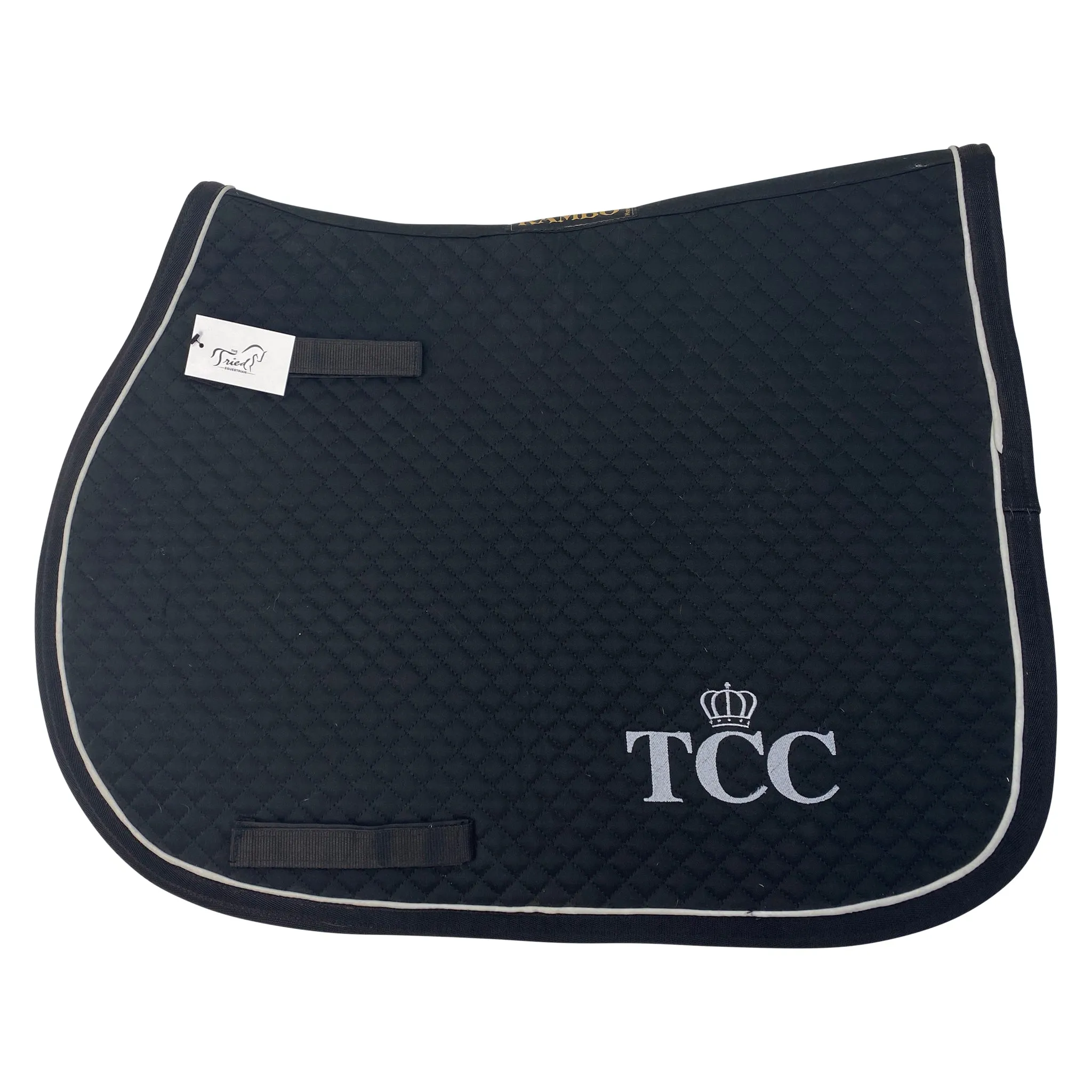 Rambo A/P Saddle Pad in Black - Full