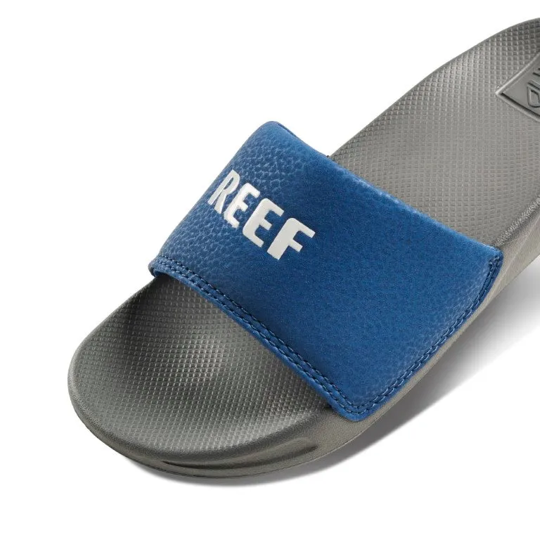 Reef Kids One Slide Reef Grey Blue   