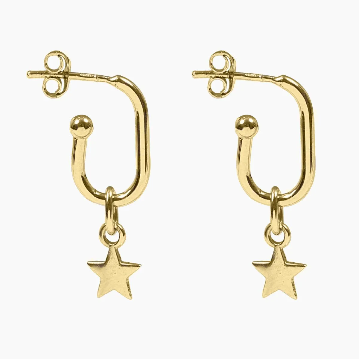 Roma Star Earrings (Gold)