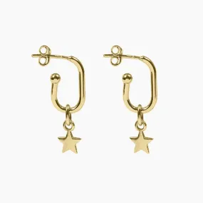 Roma Star Earrings (Gold)