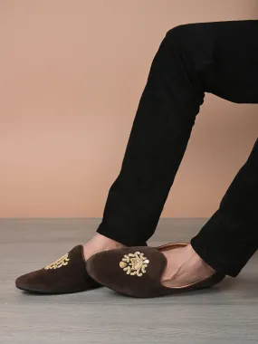 Royal Monarch Brown Slip-ons