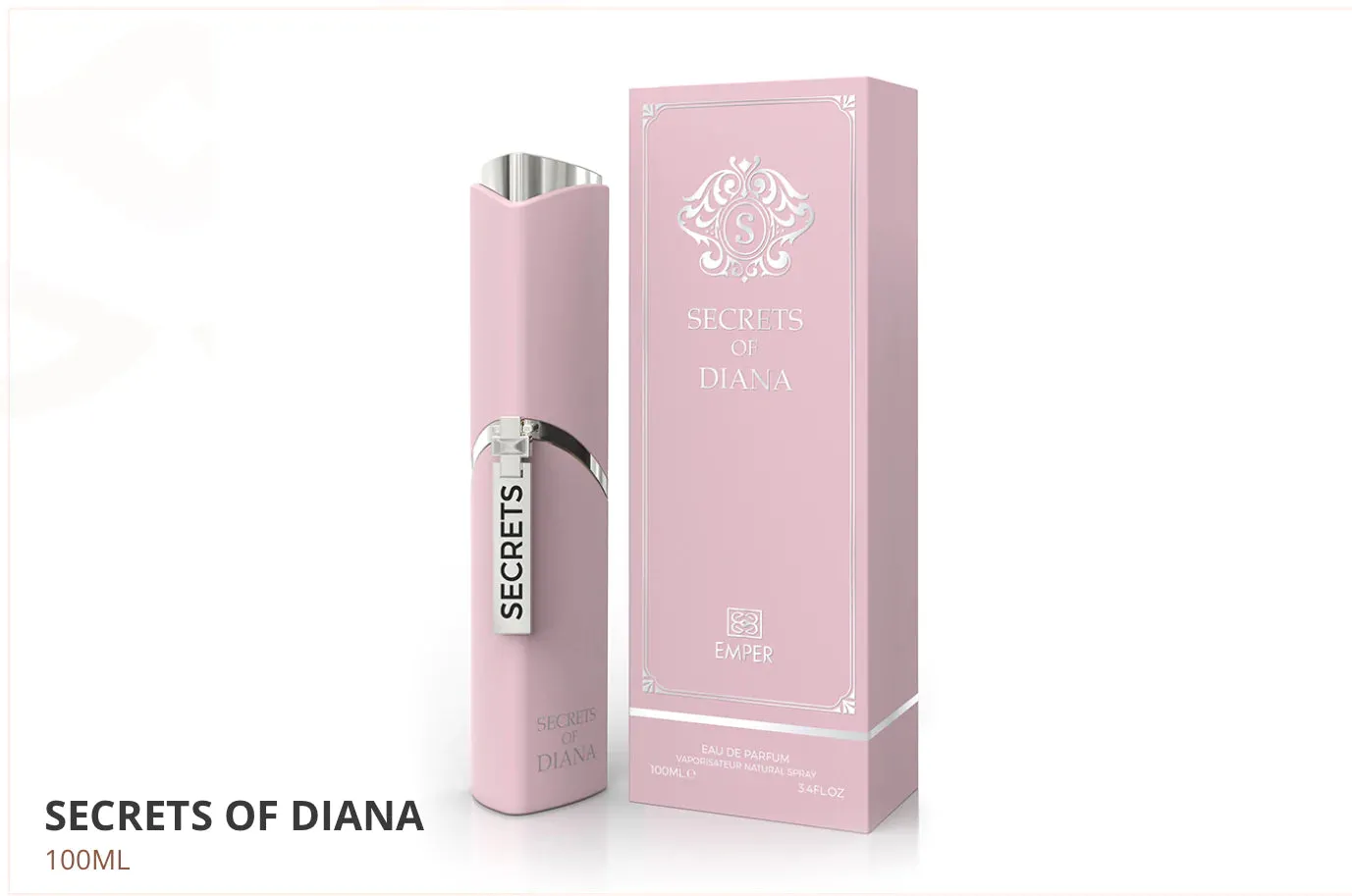 Secrets of Diana 3.4 oz 100 ml EDP for women By Emper