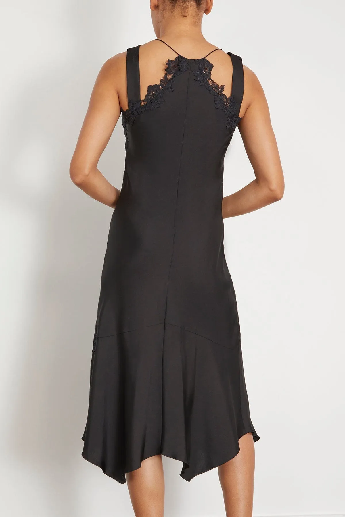 Sensual Coolness Dress in Pure Black