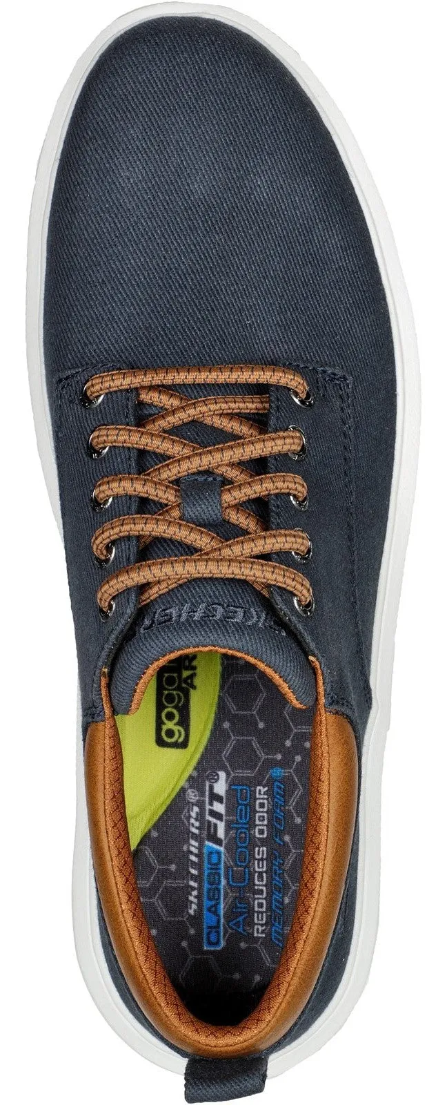 Skechers 210645 Viewson Doriano Mens Lace Up Casual Shoe