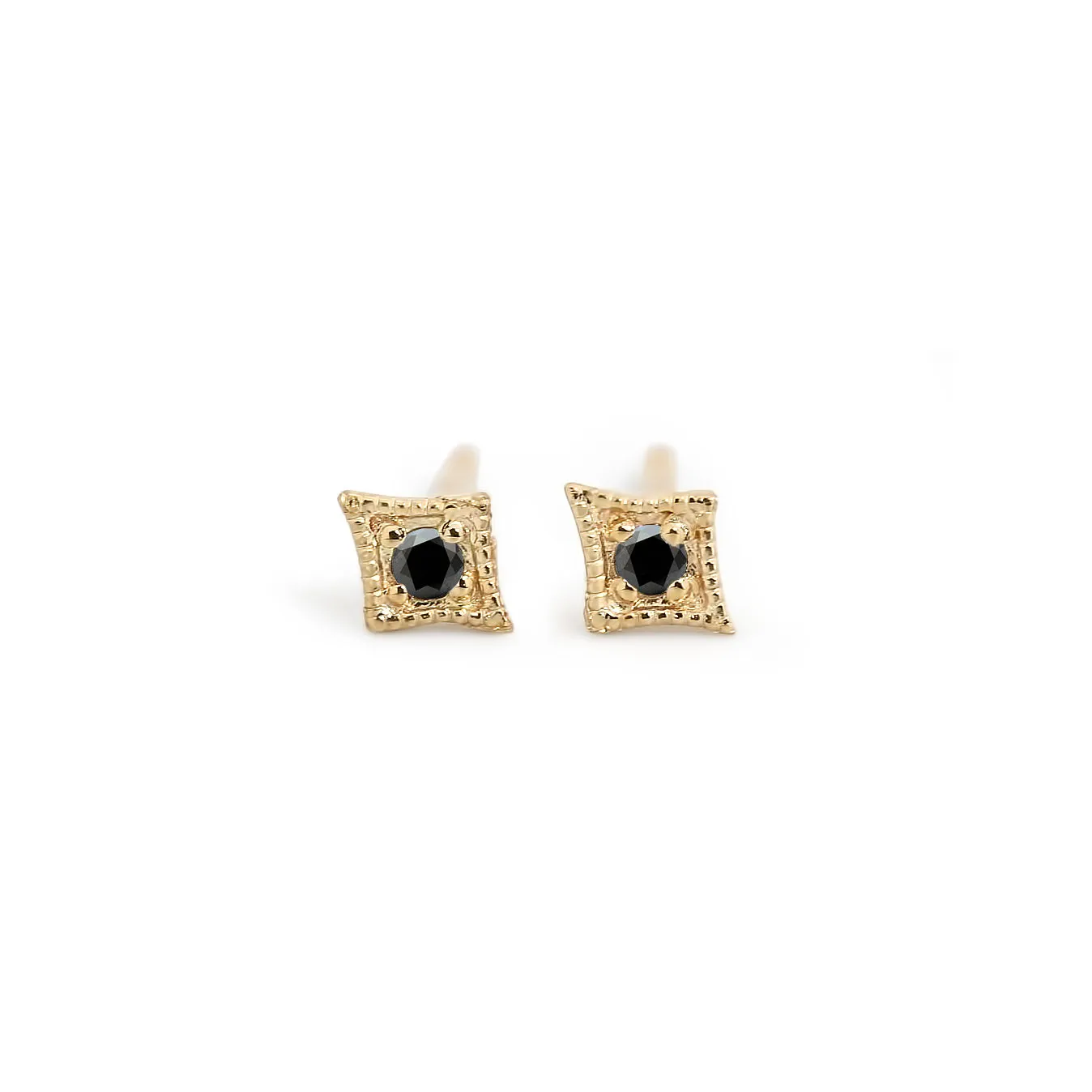 Star 1.5mm Birthstone Stud Earrings