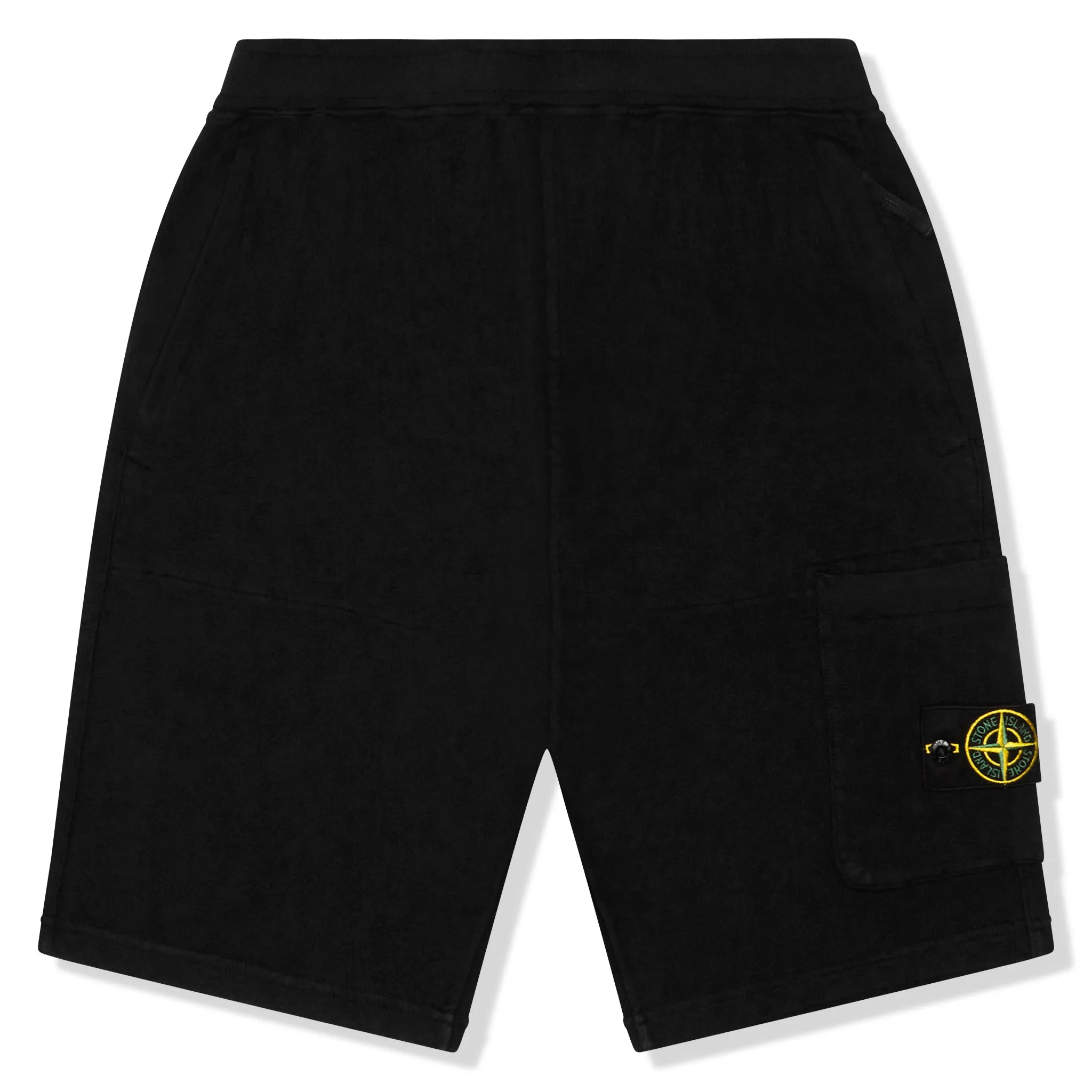 Stone Island Bermuda Cotton Shorts Black