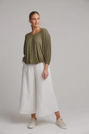 Studio Jersey Relaxed Top (Fern)