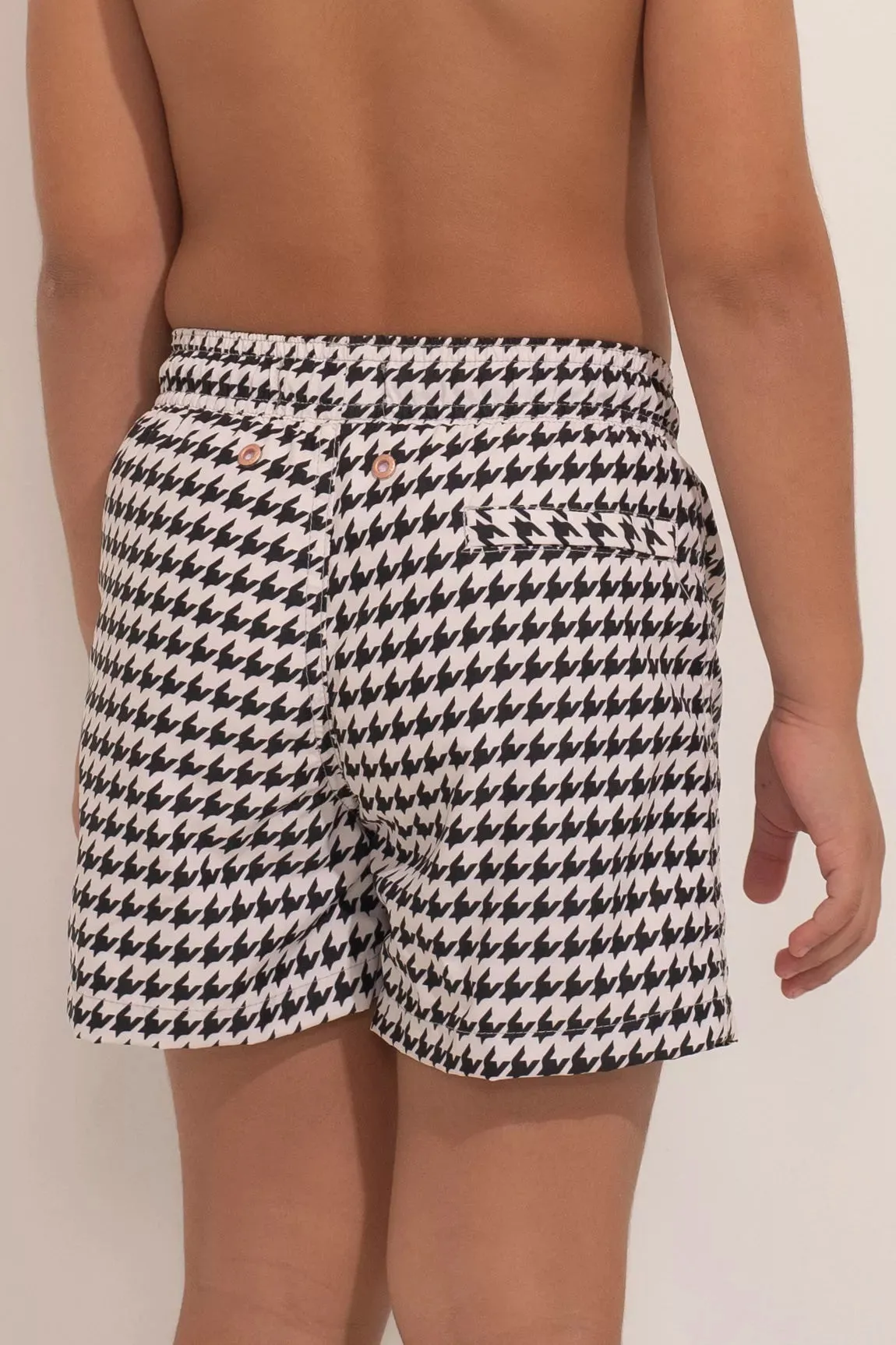 Swim Trunk The Vichy Black