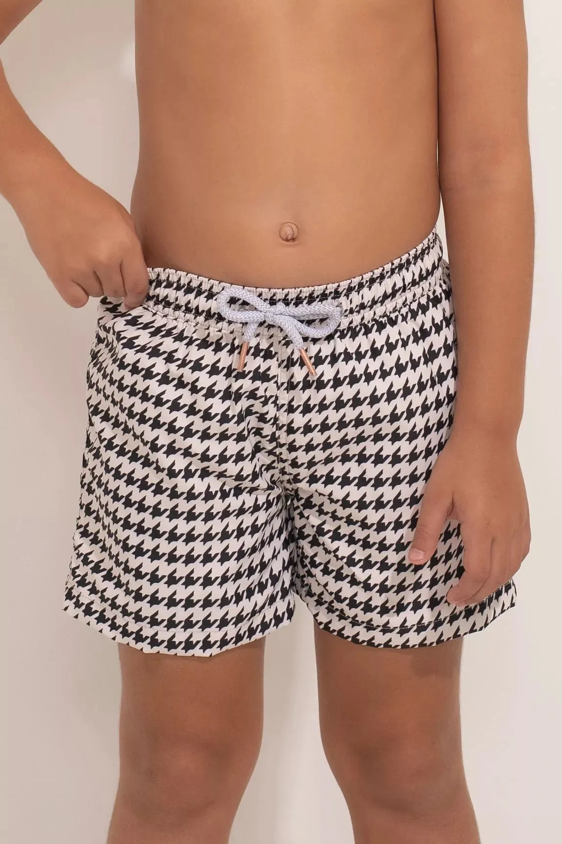 Swim Trunk The Vichy Black