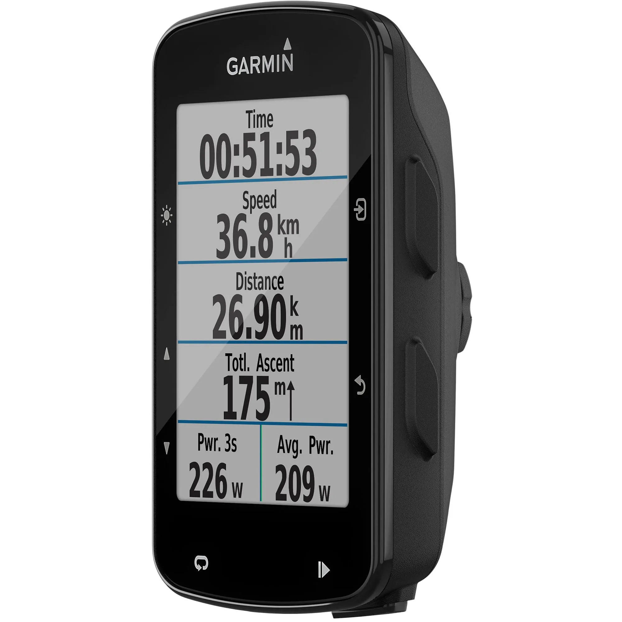 TACX FLUX S Smart Bike Trainer With Garmin Edge 520 Plus, HRM dual and Speed Cadence sensor 2