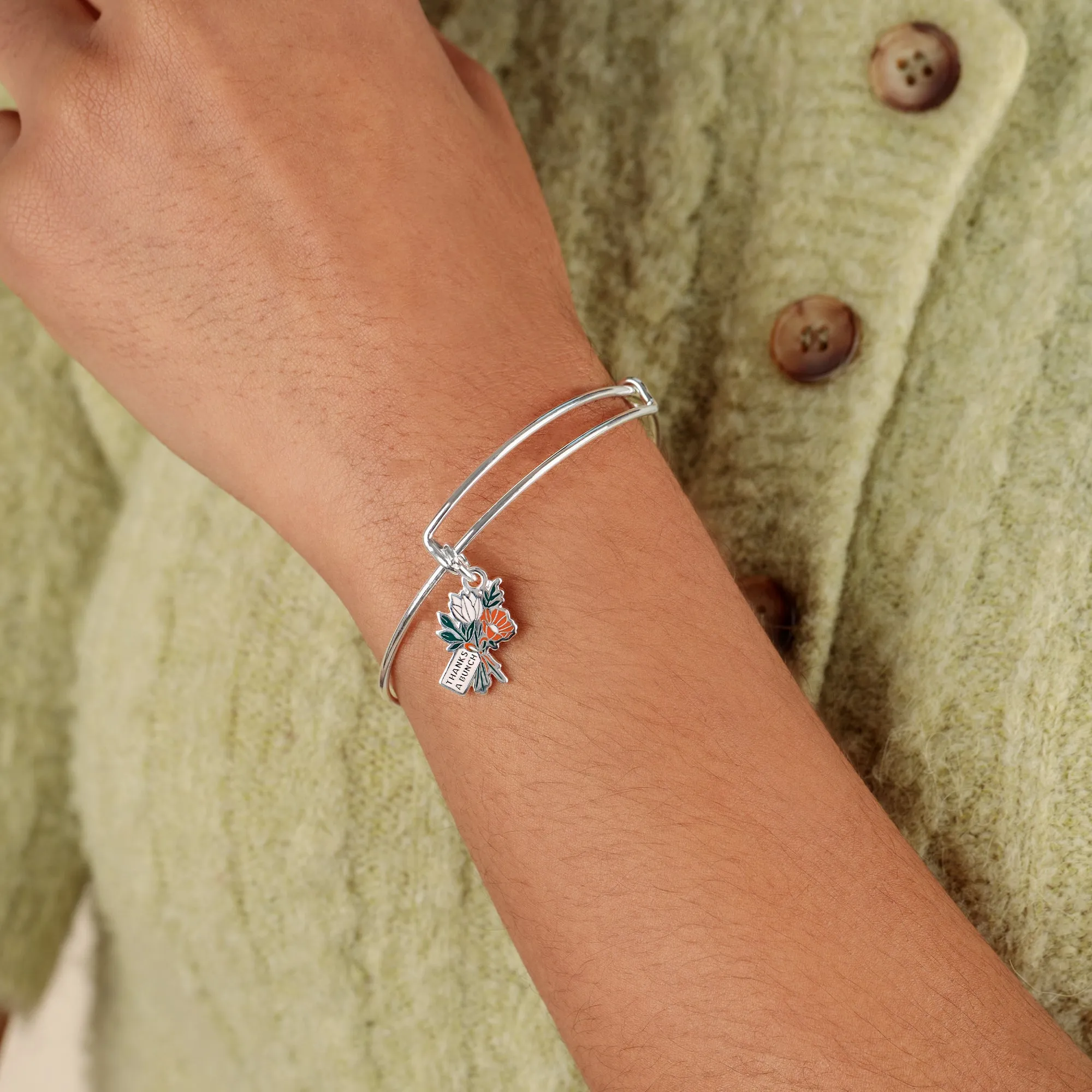 'Thanks A Bunch' Charm Bangle