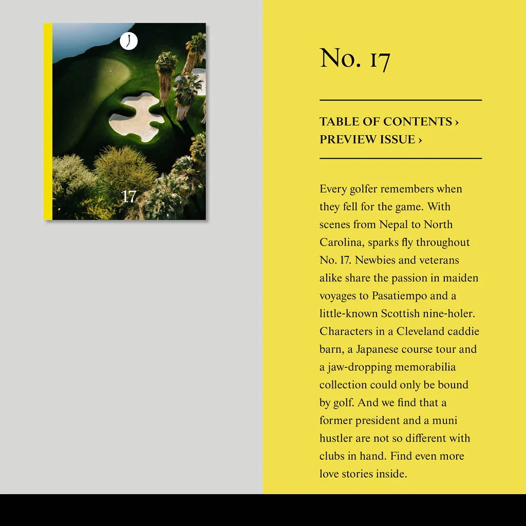 The Golfers Journal No. 17