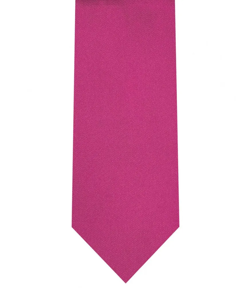 Tie & Pocket Square - Fuchsia