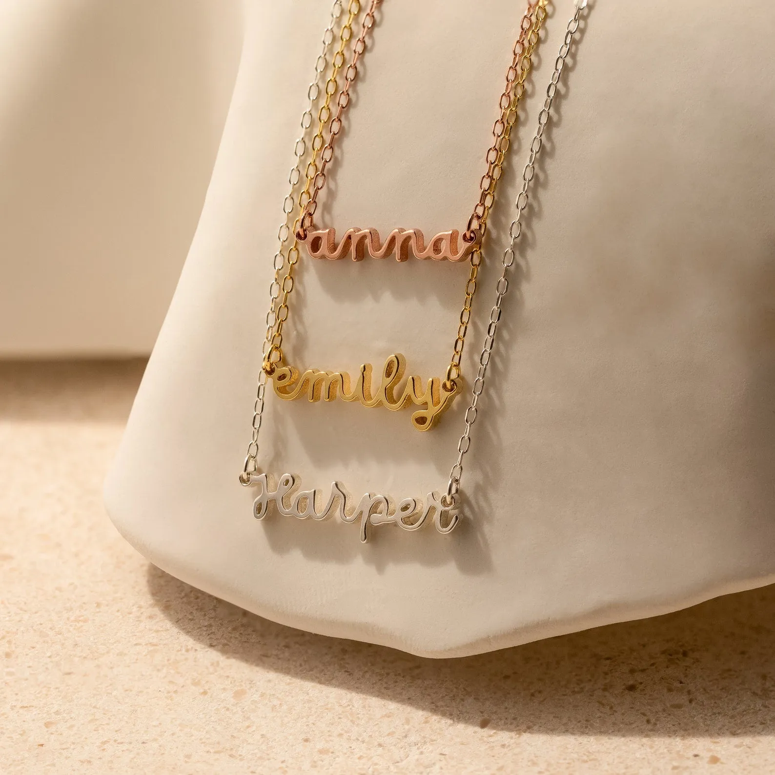 Tiny Dream Name Necklace