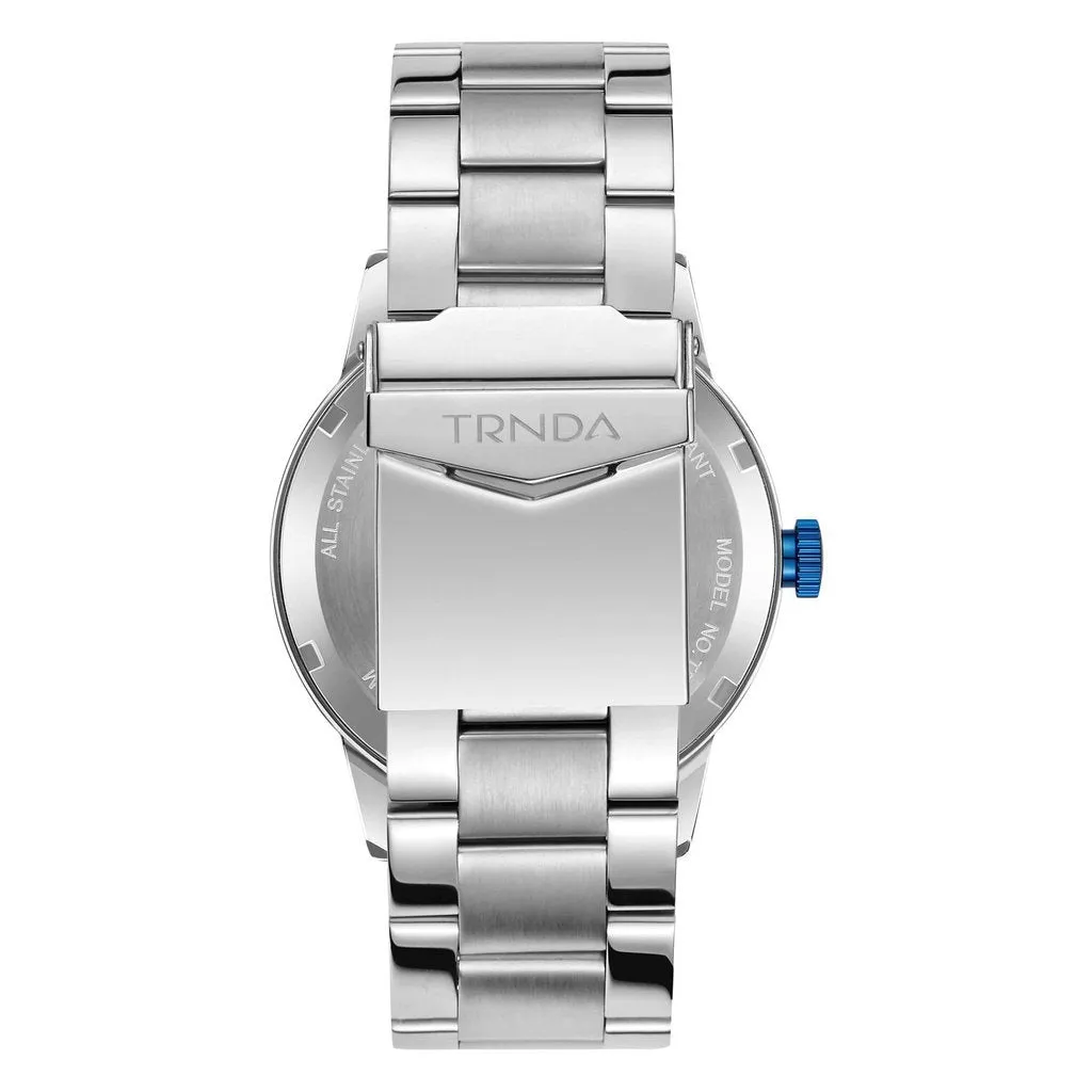 Trnda Stainless Steel Men's Watch TR002G5S1-B4S