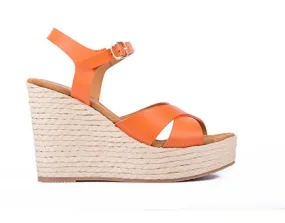 Wedge heel platform sandals