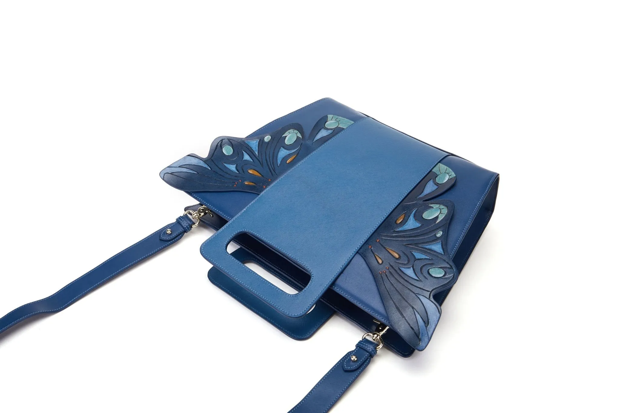 Wings Blue Crossbody