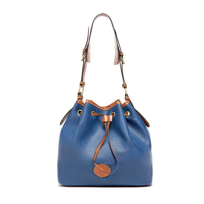 Women's Retro Lychee Grain Handbags